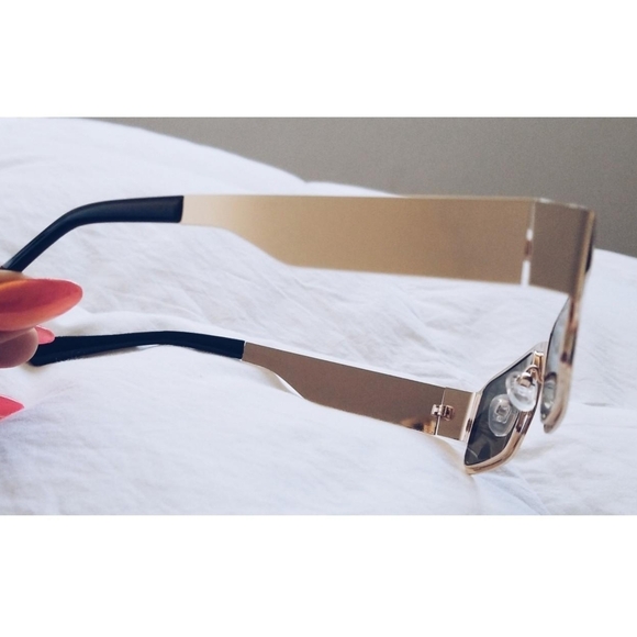Rectangular Mirror Sunglasses - Picture 5 of 6